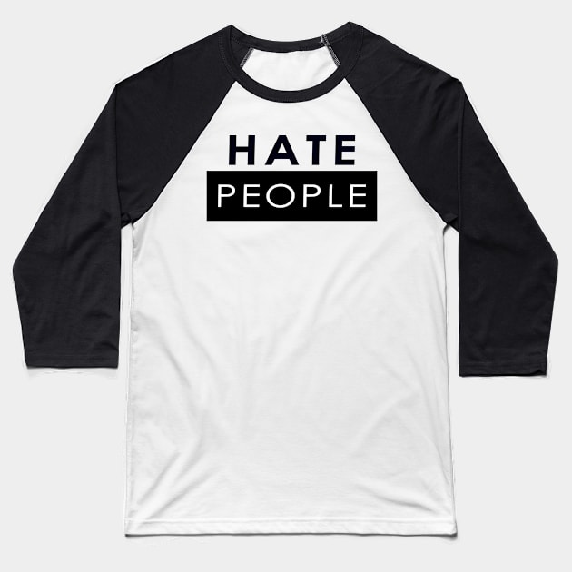 people Baseball T-Shirt by Niota